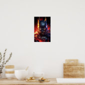 Poster de l'Art numérique Inferno Batman (Cuisine)