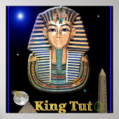 Poster de l'art numérique King tut (Devant)