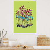 Poster de l'artisanat floral (Cuisine)