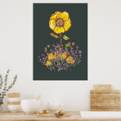 Poster de l'artisanat floral (Cuisine)