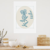 Poster de l'artisanat floral (Cuisine)