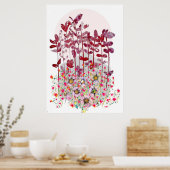 Poster de l'artisanat floral (Cuisine)