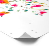 Poster de l'artisanat floral (Coin)