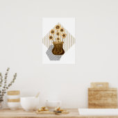 Poster de l'artisanat floral (Cuisine)
