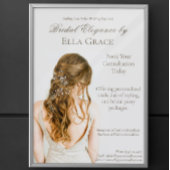 Poster de l'artiste des cheveux du jour du mariage