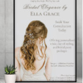 Poster de l'artiste des cheveux du jour du mariage