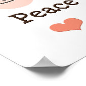 Poster de l'artiste Peace Love (Coin)