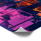 Poster de Las Vegas City Skyline - Iconic Neon Art (Coin)