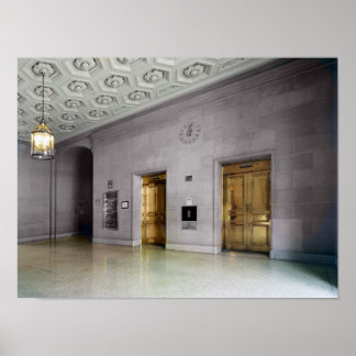 Poster de l'ascenseur