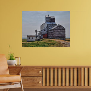 Poster de l'ascenseur à grains McCord Imprimer