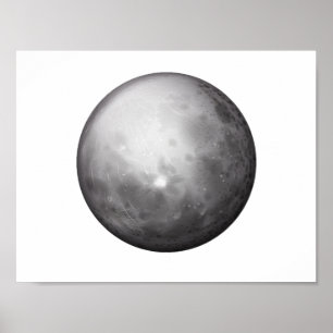 Poster de l'astronomie spatiale Planète Mercury