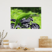 Poster de l'athlète Hawaiian Gecko Rider Green (Cuisine)