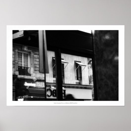 Poster de l'atmosphère parisienne (Devant)