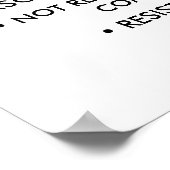 Poster de l'Autisme ASD Houston "ALERT" (Coin)