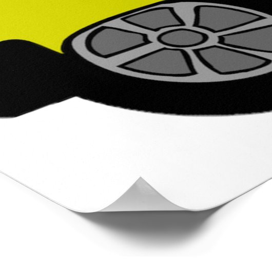 Poster de l'autobus vert (Coin)