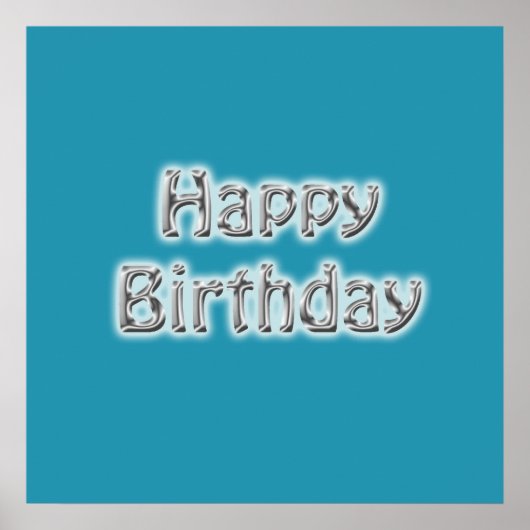 Poster de l'Autographe Joyeux anniversaire (Devant)