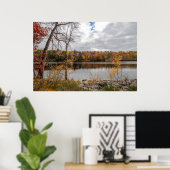 Poster de l'automne à Haviland Cove Beach (Bureau à domicile)