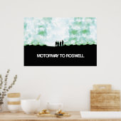 Poster de l'autoroute vers Roswell (Cuisine)