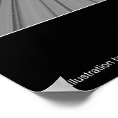 Poster De l'autre côté des anneaux Saturn (Coin)