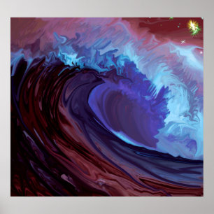 Poster De l'autre l'affiche de la mer monde