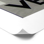 Poster de l'aviation Vintage Art Déco 1937 (Coin)