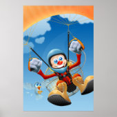 Poster de l'avion à grand paramoteur (Devant)