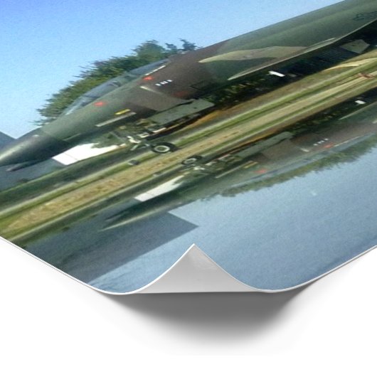 Poster de l'avion de combat (F4-Phantom) (Coin)