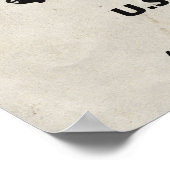 Poster de l'avion de la forteresse de vol B-17 (Coin)