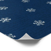 Poster de l'avion volant père Noël (Coin)