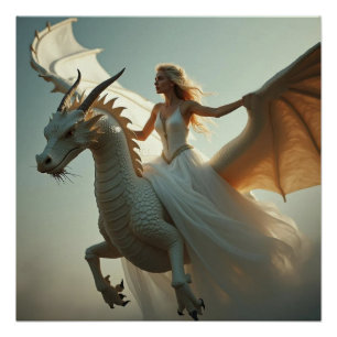 Poster de l'cavalier du Dragon Blanc