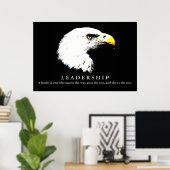 Poster de leadership Pop Art Eagle (Bureau à domicile)