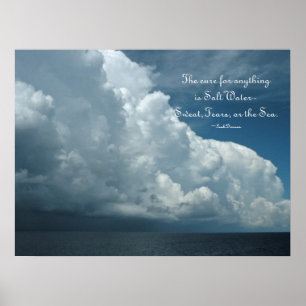 Poster de l'eau salée Cure Ocean
