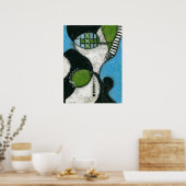 Poster de l'Écharpe d'hiver Art mur (Cuisine)