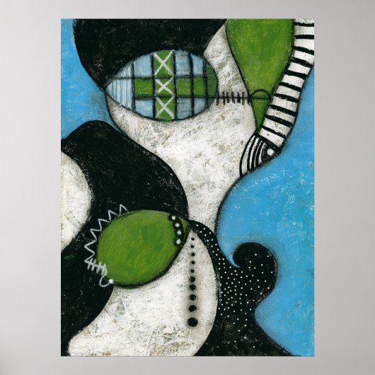 Poster de l'Écharpe d'hiver Art mur (Devant)
