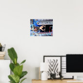 Poster de l'échelle Saumon Drechsel (série de sign (Bureau à domicile)