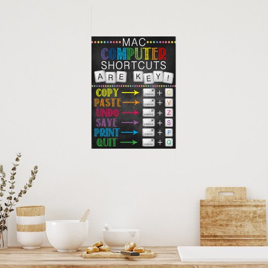 Poster de l'école de laboratoire informatique (Cuisine)