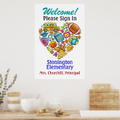 Poster de l'école / enseignant (Cuisine)