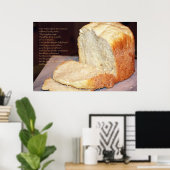 Poster de l'Écriture Notre Père, Version D (Bureau à domicile)