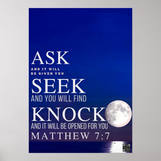 Poster de l'Écriture Poser la recherche Knock (Devant)