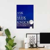Poster de l'Écriture Poser la recherche Knock (Bureau à domicile)