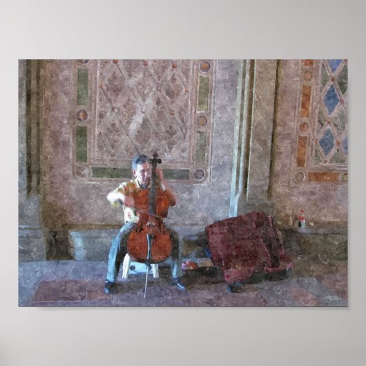 POSTER DE LECTEUR CELLO (Devant)