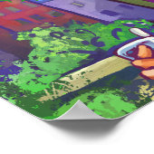 Poster de lecture en été (Coin)