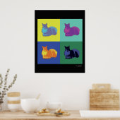 Poster de l'écureuil Pop (Cuisine)