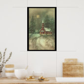 Poster de l'église Joyeux Noël (Cuisine)