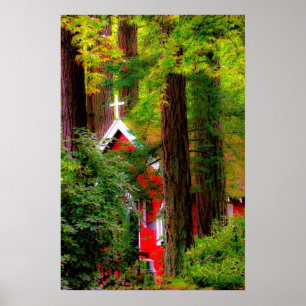 Poster de l'église Red Country