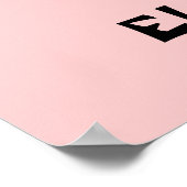 Poster de l'éléphant de dessin (Coin)