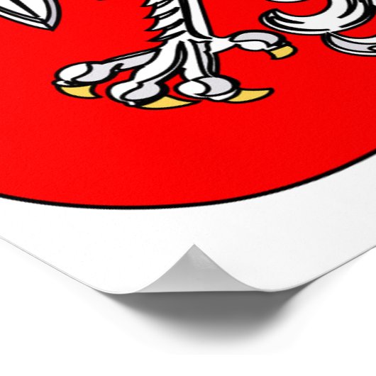 Poster De L'Emblème De Pologne (Coin)