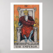 Poster de l'Empereur Tarot Card (Devant)