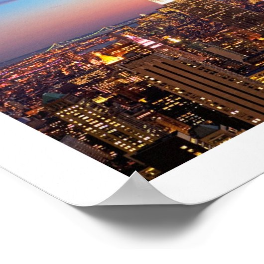 Poster de l'Empire State building (Coin)