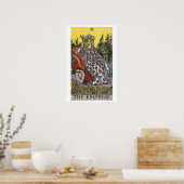 Poster de l'Empress Tarot Card (Cuisine)